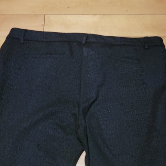 ABS Platinum Snakeskin Skinny pants size 14 - Picture 4 of 7